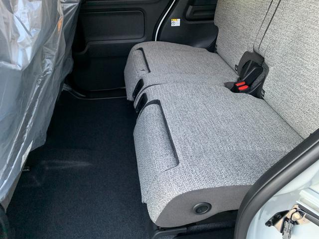 スペーシア ハイブリッドＸ　届出済未使用車　衝突被害軽減ブレーキ　両側パワースライドドア　サーキュレーター　マルチユースフラップ　ＬＥＤヘッドライト　オートライト　電格ドアミラー　シートヒーター　スマートキー　アイドルストップ（24枚目）