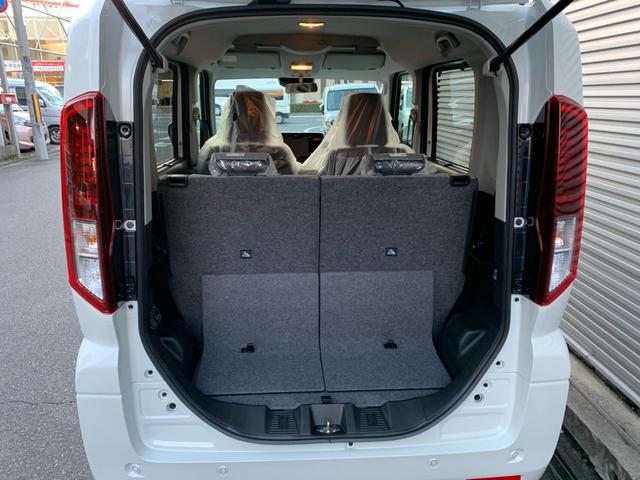 スペーシア ハイブリッドＸ　届出済未使用車　衝突被害軽減ブレーキ　両側パワースライドドア　サーキュレーター　マルチユースフラップ　ＬＥＤヘッドライト　オートライト　電格ドアミラー　シートヒーター　スマートキー　アイドルストップ（26枚目）