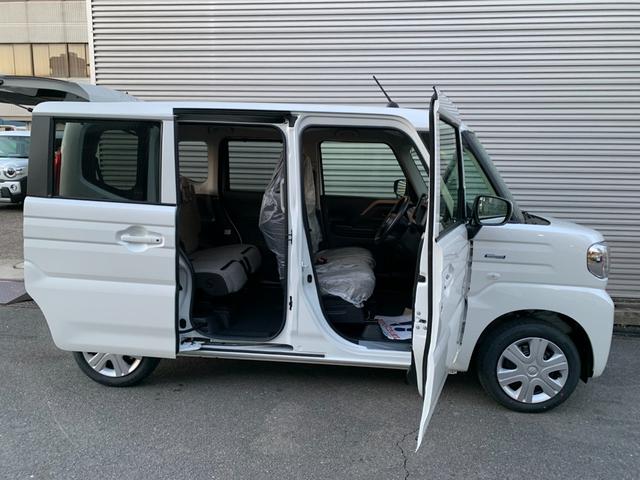 スペーシア ハイブリッドＸ　届出済未使用車　衝突被害軽減ブレーキ　両側パワースライドドア　サーキュレーター　マルチユースフラップ　ＬＥＤヘッドライト　オートライト　電格ドアミラー　シートヒーター　スマートキー　アイドルストップ（35枚目）