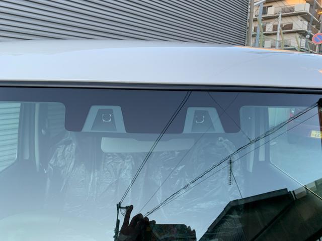 ハスラー ハイブリッドＸ　届出済未使用車　衝突被害軽減ブレーキ　アダブディブクルーズコントロール　ＬＥＤヘッドライト　オートライト　ＬＥＤフォグ　本革巻ステアリング　リアパーキングセンサー　シートヒーター　１５アルミ（9枚目）