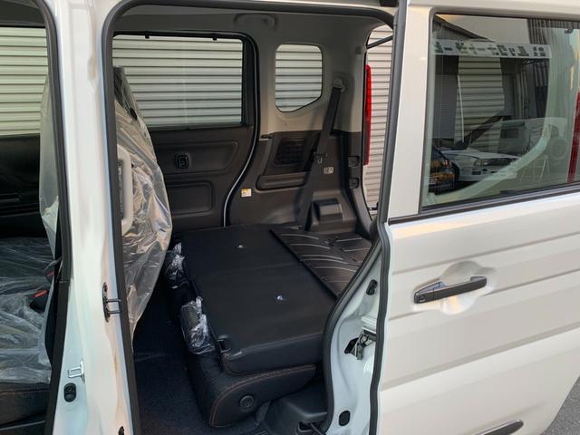 スペーシアギア ハイブリッドXZ 届出済未使用車 衝突被害軽減ブレーキ 両側パワースライド アダブディブクルコン ヘッドアップディスプレイ 電動パーキングブレーキ LEDヘッド 本革巻ステアリング パーキングセンサー 電格ドアミラー(34枚目)