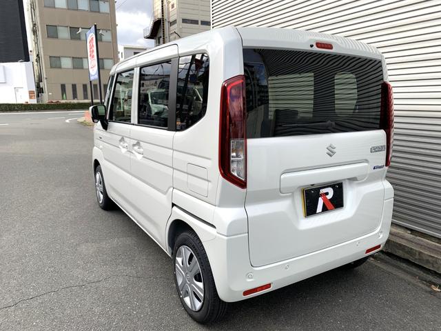 スペーシア ハイブリッドＸ　届出済未使用車　衝突被害軽減ブレーキ　全方位モニター付９インチ純正ナビ　電動パーキング　アダブディブクルーズコントロール　両側パワースライドドア　ＬＥＤヘッド　マルチユースフラップ　セーフティプラス付（7枚目）