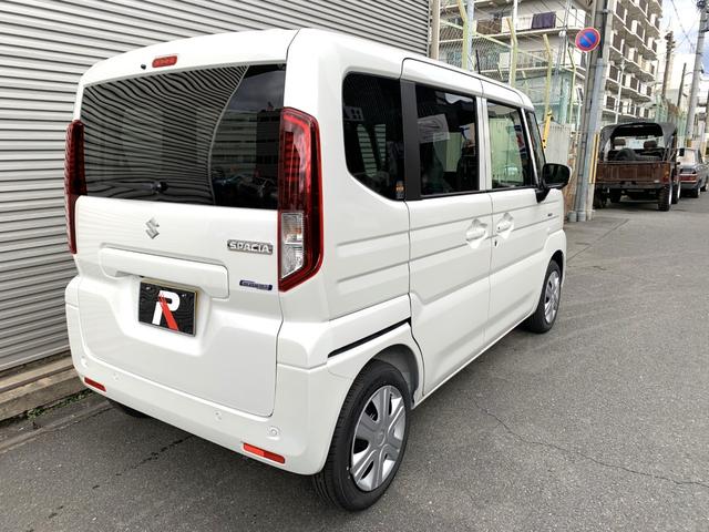 スペーシア ハイブリッドＸ　届出済未使用車　衝突被害軽減ブレーキ　全方位モニター付９インチ純正ナビ　電動パーキング　アダブディブクルーズコントロール　両側パワースライドドア　ＬＥＤヘッド　マルチユースフラップ　セーフティプラス付（44枚目）
