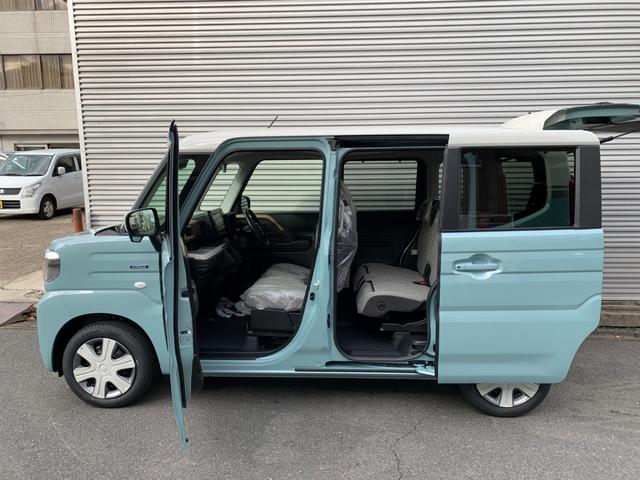 スペーシア ハイブリッドX 届出済未使用車 衝突被害軽減ブレーキ 全方位モニター付9インチ純正ナビ 電動パーキング アダブディブクルーズコントロール 両側パワースライドドア LEDヘッド マルチユースフラップ セーフティプラス付(10枚目)