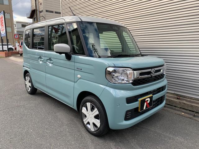 スペーシア ハイブリッドX 届出済未使用車 衝突被害軽減ブレーキ 全方位モニター付9インチ純正ナビ 電動パーキング アダブディブクルーズコントロール 両側パワースライドドア LEDヘッド マルチユースフラップ セーフティプラス付(41枚目)