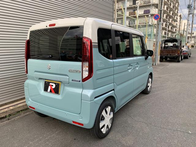 スペーシア ハイブリッドX 届出済未使用車 衝突被害軽減ブレーキ 全方位モニター付9インチ純正ナビ 電動パーキング アダブディブクルーズコントロール 両側パワースライドドア LEDヘッド マルチユースフラップ セーフティプラス付(45枚目)