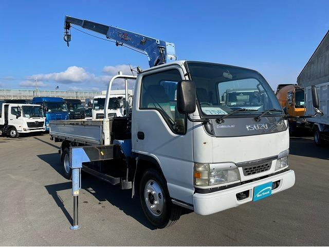 H15年式 いすゞ 3段クレーン タダノ TADANO ラジコン フックイン 標準 ロング 2t 小型 タダノ製 クレーン車(4枚目)