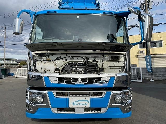 スーパーグレート 　車検整備付　Ｈ３０年式　三菱ふそう　ダンプ　３軸２デフ　極東開発工業　ＧＶＷ２０ｔ　１０ｔ　大型　リーフサスペンション　電動コボレーン（15枚目）