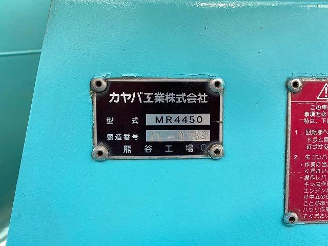 プロフィア 　車検整備付　Ｈ２５年式　日野　コンクリートミキサー車　カヤバ工業　８．７立米　ＭＲ４４５０　電動ホッパー　１０ｔ　ＧＶＷ２０ｔ　大型　コンクリ作業車（31枚目）