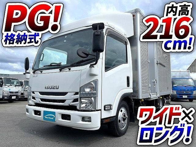 エルフトラック 　Ｈ３０年式　いすゞ　アルミバン　格納式パワーゲート　ラジコン付き　ドライバン　パネルバン　２ｔ　３ｔ　小型　中古トラック　ＩＳＵＺＵ（2枚目）