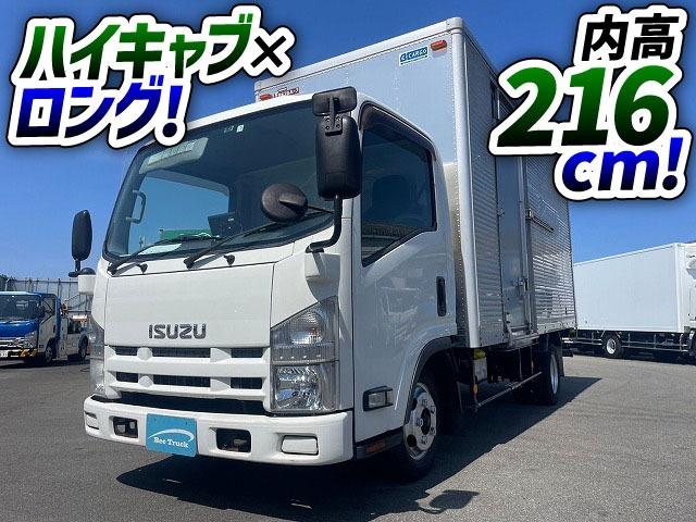 エルフトラック 　Ｈ２４年式　いすゞ　アルミバン　ドライバン　ハイキャブ　ロング　５トン限定・準中型免許　５速マニュアル　５速ＭＴ　ミッション　２ｔ　３ｔ　箱車　小型　中古トラック（2枚目）