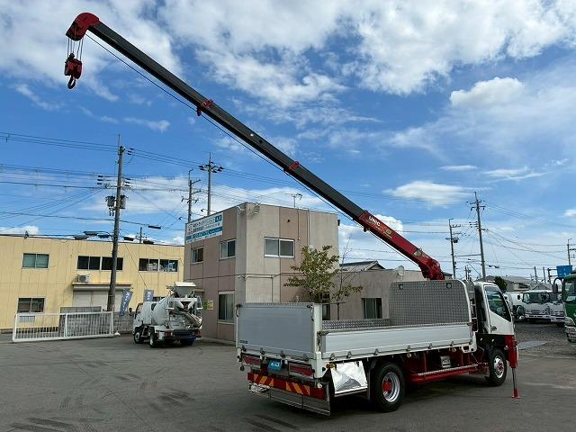デュトロ 　保証対象車　車検整備付　令和８年８月迄　Ｒ３年式　日野　４段クレーン　古河　ユニック　ＵＮＩＣ　ラジコン　フックイン　２．９３ｔ　ワイド　超ロング　アルミブロック　６速　ＭＴ　マニュアル　３ｔ　８ｔ（10枚目）