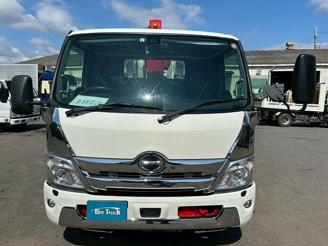 デュトロ 　保証対象車　車検整備付　令和８年８月迄　Ｒ３年式　日野　４段クレーン　古河　ユニック　ＵＮＩＣ　ラジコン　フックイン　２．９３ｔ　ワイド　超ロング　アルミブロック　６速　ＭＴ　マニュアル　３ｔ　８ｔ（13枚目）