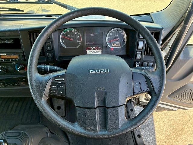 フォワード 　保証対象車　車検整備付　令和８年１月迄　Ｒ４年式　ダンプ　ワンオーナー　極東開発工業　１９０馬力　６速　ＭＴ　マニュアル　４ｔ　８ｔ　中型　土砂ダンプ（36枚目）