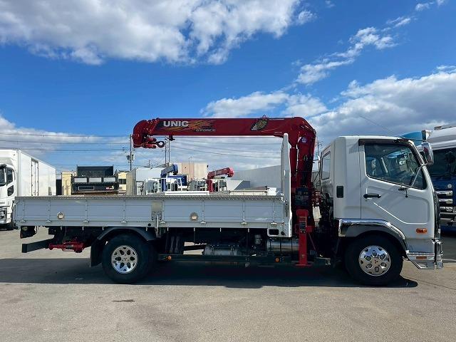 ファイター  保証対象車両 車検整備付 令和8年9月迄 H30年式 三菱ふそう 4段クレーン 古河ユニック UNIC ラジコン フックイン 2.93t 角足アウトリガー リアアウトリガー ジャッキ 6速 MT(15枚目)