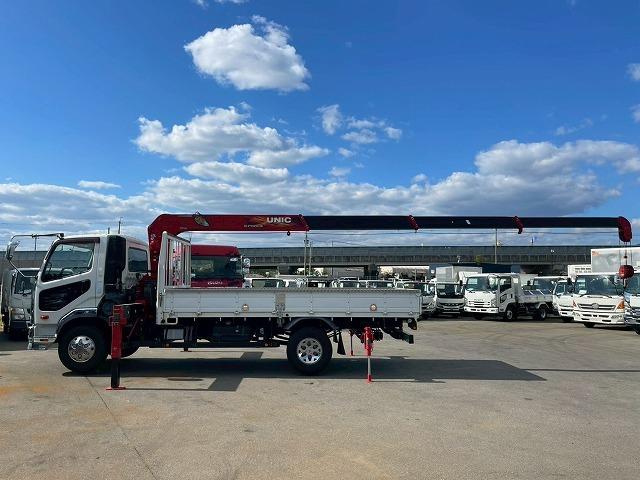 ファイター  保証対象車両 車検整備付 令和8年9月迄 H30年式 三菱ふそう 4段クレーン 古河ユニック UNIC ラジコン フックイン 2.93t 角足アウトリガー リアアウトリガー ジャッキ 6速 MT(16枚目)