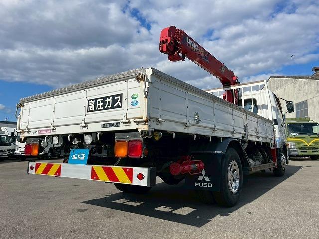 ファイター  保証対象車両 車検整備付 令和8年9月迄 H30年式 三菱ふそう 4段クレーン 古河ユニック UNIC ラジコン フックイン 2.93t 角足アウトリガー リアアウトリガー ジャッキ 6速 MT(19枚目)