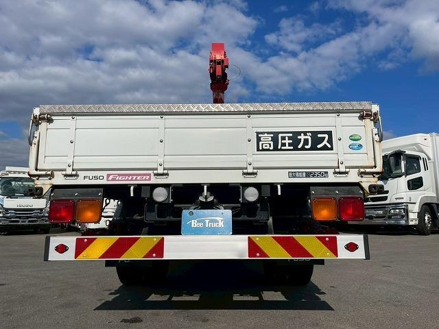 ファイター  保証対象車両 車検整備付 令和8年9月迄 H30年式 三菱ふそう 4段クレーン 古河ユニック UNIC ラジコン フックイン 2.93t 角足アウトリガー リアアウトリガー ジャッキ 6速 MT(20枚目)