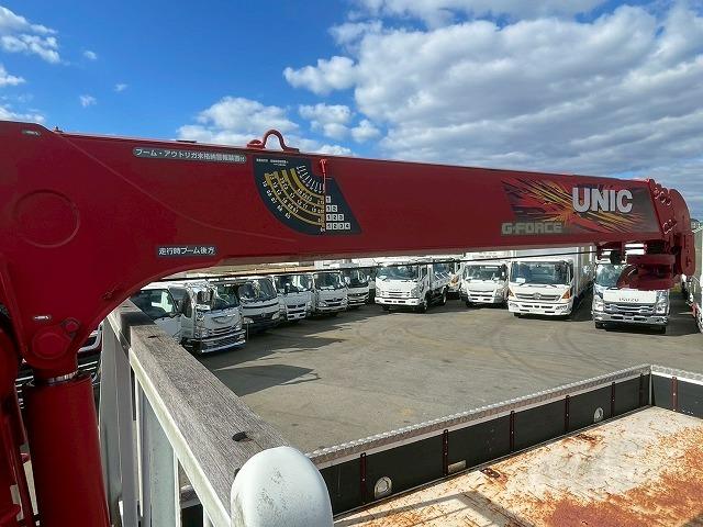 ファイター  保証対象車両 車検整備付 令和8年9月迄 H30年式 三菱ふそう 4段クレーン 古河ユニック UNIC ラジコン フックイン 2.93t 角足アウトリガー リアアウトリガー ジャッキ 6速 MT(28枚目)