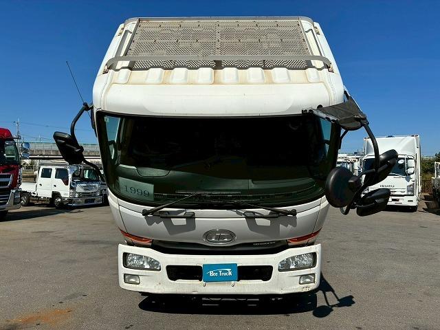 コンドル 車検整備付 令和8年7月 H24年式 UDトラックス 増トン脱着装置付コンテナ専用車 アームロール 新明和工業 ツインホイスト リアジャッキ付き フルキャブ ベッド付き 6速 MT マニュアル 7t(17枚目)