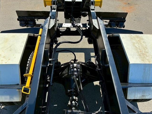 コンドル 車検整備付 令和8年7月 H24年式 UDトラックス 増トン脱着装置付コンテナ専用車 アームロール 新明和工業 ツインホイスト リアジャッキ付き フルキャブ ベッド付き 6速 MT マニュアル 7t(37枚目)