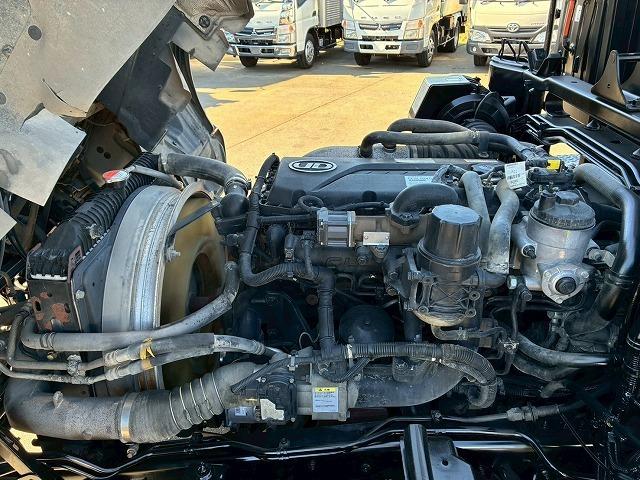 コンドル 車検整備付 令和8年7月 H24年式 UDトラックス 増トン脱着装置付コンテナ専用車 アームロール 新明和工業 ツインホイスト リアジャッキ付き フルキャブ ベッド付き 6速 MT マニュアル 7t(66枚目)