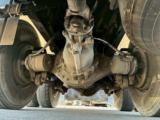 クオン ナンバー付き H25年式 UDトラックス ダンプ 6×4 3軸2デフ リーフサスペンション 新明和工業 510 220 額縁アオリ 410馬力 Hi/Lo MT マニュアル 鳥居 ハチマキ スリット(74枚目)