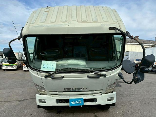 フォワード 車検整備付 令和8年7月迄 H24年式 いすゞ 増トン コンクリートミキサー車 ショートキャブ ベッドレス 新明和工業 ミックスエース 電動ホッパー 6.3立米 240馬力 6速 MT(10枚目)