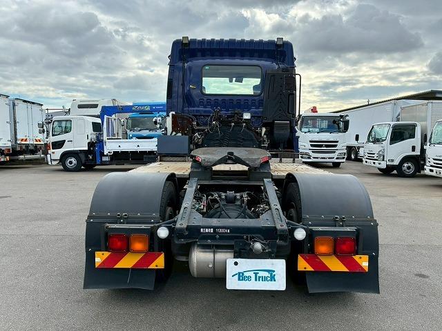 ギガ H29年式 いすゞ トラクターヘッド シングルヘッド ハイルーフ ミドルルーフ 6WG1 460馬力 11.3トン 11300kg 第5輪荷重 後輪エアサス 8×2 Hi/Lo MT マニュアル(14枚目)