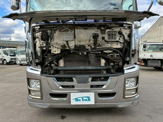ギガ H29年式 いすゞ トラクターヘッド シングルヘッド ハイルーフ ミドルルーフ 6WG1 460馬力 11.3トン 11300kg 第5輪荷重 後輪エアサス 8×2 Hi/Lo MT マニュアル(41枚目)
