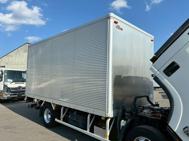 エルフトラック 車検整備付 令和8年6月迄 H27年式 いすゞ アルミバン 跳ね上げ式パワーゲート ワイド ロング 4トン積載 日本フルハーフ PG スムーサー Ex AT オートマ 3t 4t 8t 小型(13枚目)