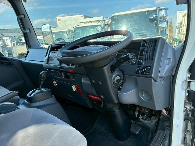 エルフトラック 車検整備付 令和8年6月迄 H27年式 いすゞ アルミバン 跳ね上げ式パワーゲート ワイド ロング 4トン積載 日本フルハーフ PG スムーサー Ex AT オートマ 3t 4t 8t 小型(32枚目)