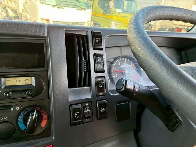 エルフトラック 車検整備付 令和8年6月迄 H27年式 いすゞ アルミバン 跳ね上げ式パワーゲート ワイド ロング 4トン積載 日本フルハーフ PG スムーサー Ex AT オートマ 3t 4t 8t 小型(40枚目)