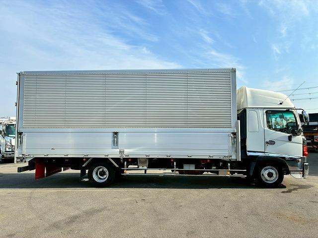 ヒノレンジャー 　車検整備付　令和８年１０月迄　Ｈ２４年式　日野　アルミウイング　ハイルーフ　フルキャブ　ベッド付き　フルワイド　６３００　２４０馬力　６速　ＭＴ　マニュアル　トランテックス　４ｔ　８ｔ　中型　バン（13枚目）
