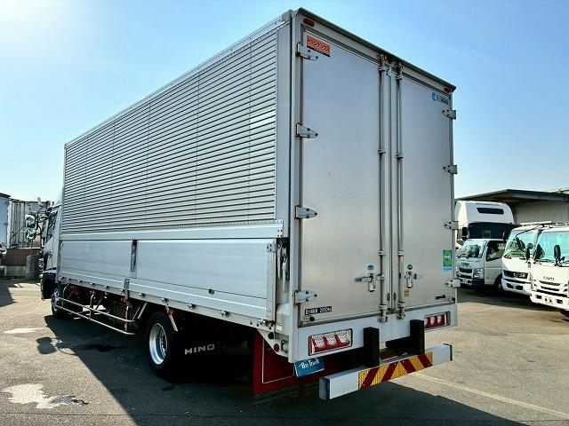 ヒノレンジャー 　車検整備付　令和８年１０月迄　Ｈ２４年式　日野　アルミウイング　ハイルーフ　フルキャブ　ベッド付き　フルワイド　６３００　２４０馬力　６速　ＭＴ　マニュアル　トランテックス　４ｔ　８ｔ　中型　バン（19枚目）