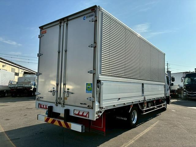 ヒノレンジャー 　車検整備付　令和８年１０月迄　Ｈ２４年式　日野　アルミウイング　ハイルーフ　フルキャブ　ベッド付き　フルワイド　６３００　２４０馬力　６速　ＭＴ　マニュアル　トランテックス　４ｔ　８ｔ　中型　バン（20枚目）