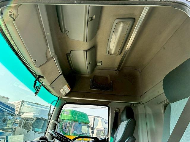 ヒノレンジャー 　車検整備付　令和８年１０月迄　Ｈ２４年式　日野　アルミウイング　ハイルーフ　フルキャブ　ベッド付き　フルワイド　６３００　２４０馬力　６速　ＭＴ　マニュアル　トランテックス　４ｔ　８ｔ　中型　バン（52枚目）