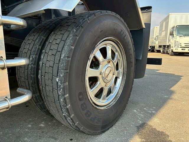 ヒノレンジャー 　Ｈ１８年式　増トン　増々トン　脱着装置付コンテナ専用車　フルキャブ　ベッド付き　新明和工業　アームロール　ツインホイスト　２シリンダー　リアジャッキ　２２５馬力　６速　ＭＴ　マニュアル　８ｔ　１３ｔ（54枚目）