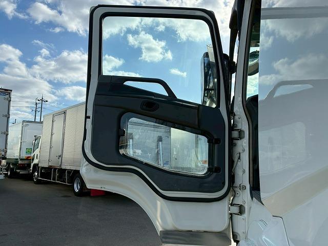 スーパーグレート 　車検整備付　令和８年１２月迄　Ｈ２６年式　ダンプ　６×４　３軸２デフ　リーフサスペンション　ワンオーナー　８．４トン積載　極東開発工業　５１０　２２０　額縁アオリ　３方向　電動コボレーン（50枚目）