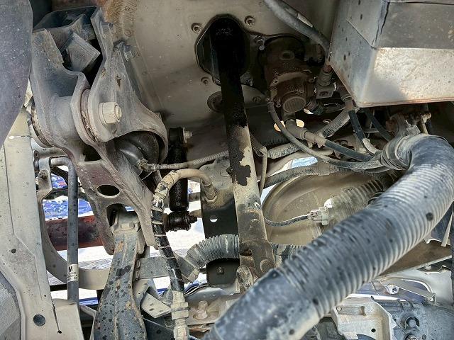 スーパーグレート 　車検整備付　令和８年１２月迄　Ｈ２６年式　ダンプ　６×４　３軸２デフ　リーフサスペンション　ワンオーナー　８．４トン積載　極東開発工業　５１０　２２０　額縁アオリ　３方向　電動コボレーン（55枚目）