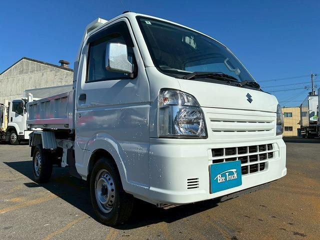 キャリイトラック 車検整備付 令和9年9月迄 保証対象車両 R4年式 スズキ SUZUKI 頑丈ダンプ パートタイム 四輪駆動 4WD ルームミラーモニター 新明和工業 電動油圧式ダンプ マレル式 5速 MT 軽トラ(10枚目)
