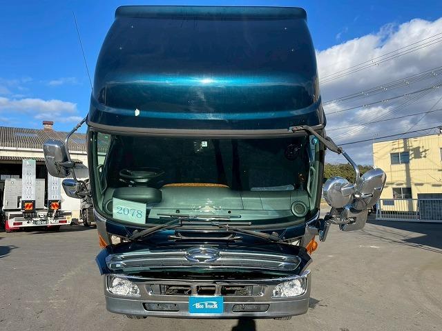 ヒノレンジャー 　Ｈ２４年式　日野　　アルミウイング　ハイルーフ　６３００　フルワイド　フルキャブ　ベッド付き　トランテックス　２６０馬力　６速　ＭＴ　マニュアル　４ｔ　８ｔ　中型　バン　箱車（12枚目）