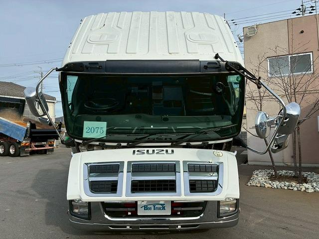ギガ 車検整備付 令和8年9月迄 H24 いすゞ アルミブロック 8×4 4軸低床2デフ リーフサスペンション 板バネ 5方開アオリ 380馬力 7速 MT マニュアル 10t 25t 大型 平ボディ(12枚目)