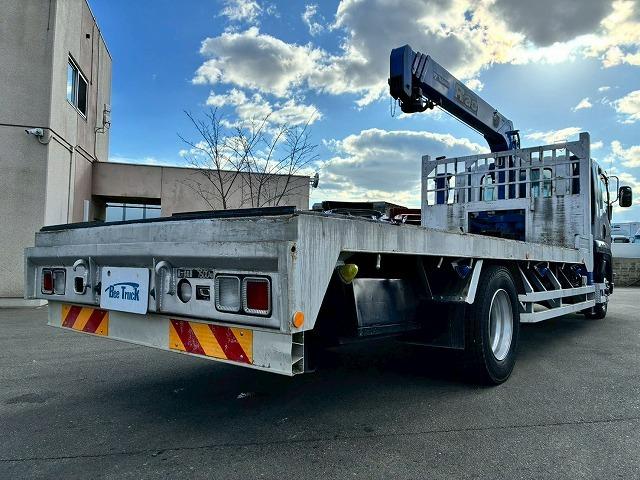 フォワード 　車検整備付　令和８年９月迄　Ｈ２２　いすゞ　増トン　４段セルフクレーン　フルキャブ　ベッド付き　タダノ　ＴＡＤＡＮＯ　ロングジャッキ　ハイジャッキ　ウインチ　ラジコン　フックイン　２６０馬力（7枚目）