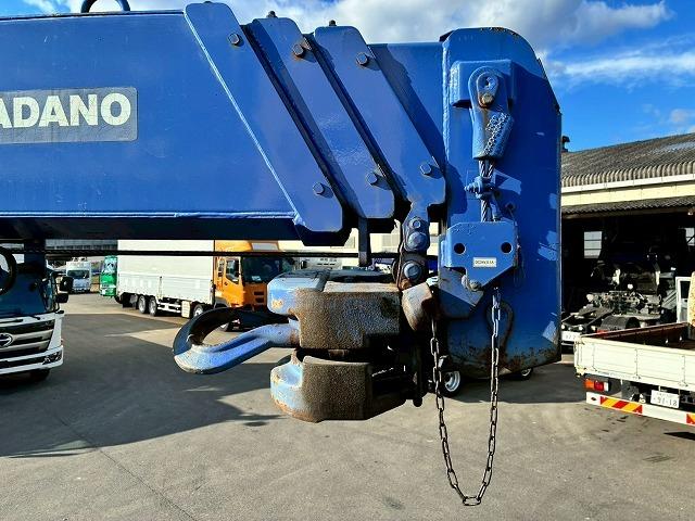 フォワード 　車検整備付　令和８年９月迄　Ｈ２２　いすゞ　増トン　４段セルフクレーン　フルキャブ　ベッド付き　タダノ　ＴＡＤＡＮＯ　ロングジャッキ　ハイジャッキ　ウインチ　ラジコン　フックイン　２６０馬力（30枚目）