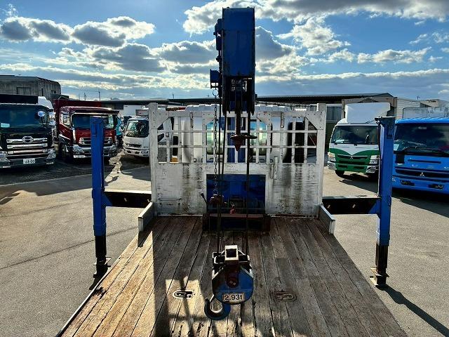 フォワード 　車検整備付　令和８年９月迄　Ｈ２２　いすゞ　増トン　４段セルフクレーン　フルキャブ　ベッド付き　タダノ　ＴＡＤＡＮＯ　ロングジャッキ　ハイジャッキ　ウインチ　ラジコン　フックイン　２６０馬力（33枚目）