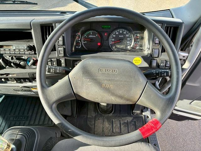 フォワード 　車検整備付　令和８年９月迄　Ｈ２２　いすゞ　増トン　４段セルフクレーン　フルキャブ　ベッド付き　タダノ　ＴＡＤＡＮＯ　ロングジャッキ　ハイジャッキ　ウインチ　ラジコン　フックイン　２６０馬力（42枚目）