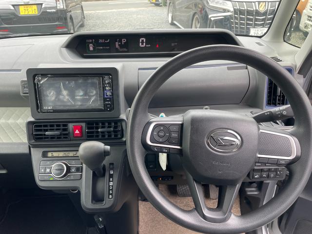 タント Ｘ　ナビ・テレビ・スマートキー・両側」パワースライドドア（10枚目）