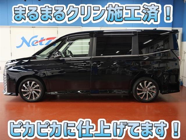 ヴォクシー ハイブリッドS-Z フルセグ DVD再生 ミュージックプレイヤー接続可 後席モニター 衝突被害軽減システム ETC 両側電動スライド LEDヘッドランプ 乗車定員7人 3列シート ワンオーナー フルエアロ(4枚目)
