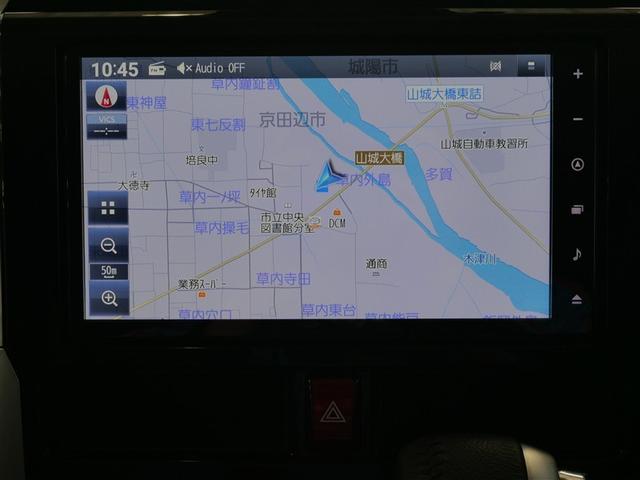 ルーミー カスタムG-T フルセグ メモリーナビ DVD再生 ミュージックプレイヤー接続可 衝突被害軽減システム ETC 両側電動スライド LEDヘッドランプ ウオークスルー ワンオーナー アイドリングストップ(18枚目)